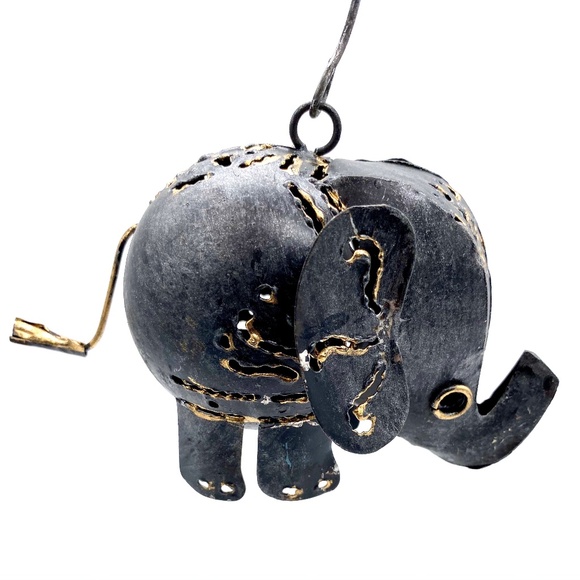 Monkey Business Elephant Ball Ornament - Picture 3 of 3